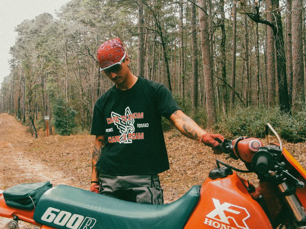 Vintage Rebel Crop T-shirt