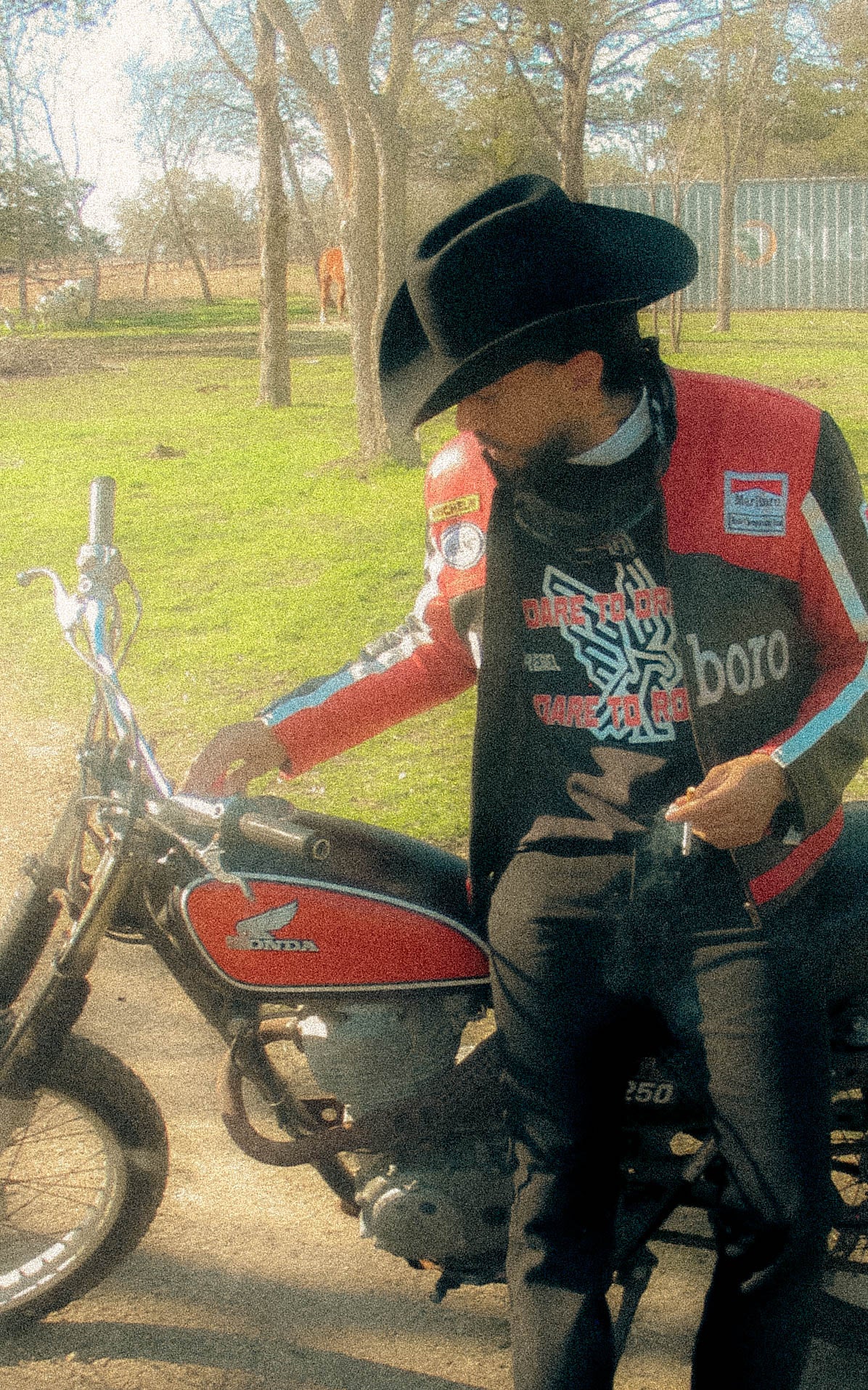 Vintage Rebel Crop T-shirt