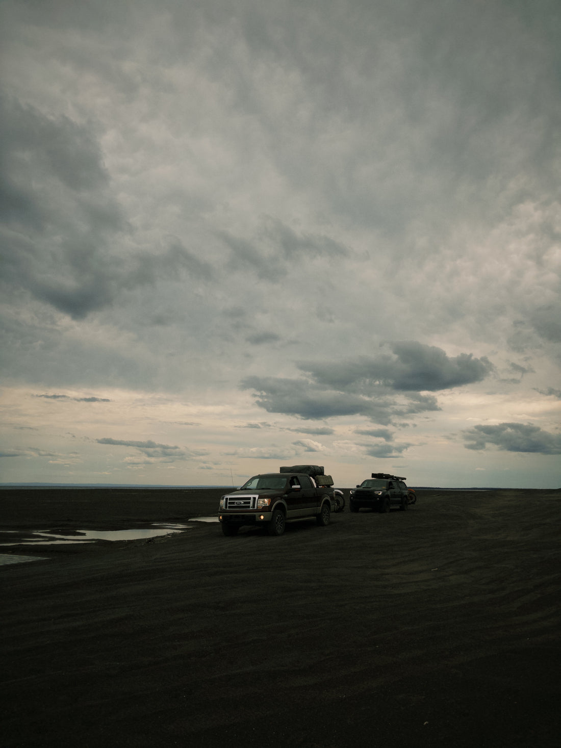 Riding Vintage Enduros on the Sand Beaches of Lake Superior